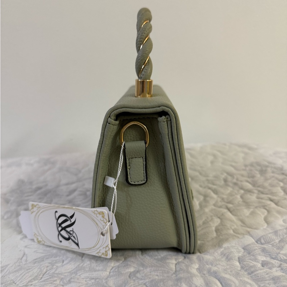 Elegant Light Green Mini Handbag - Picture 5 of 7
